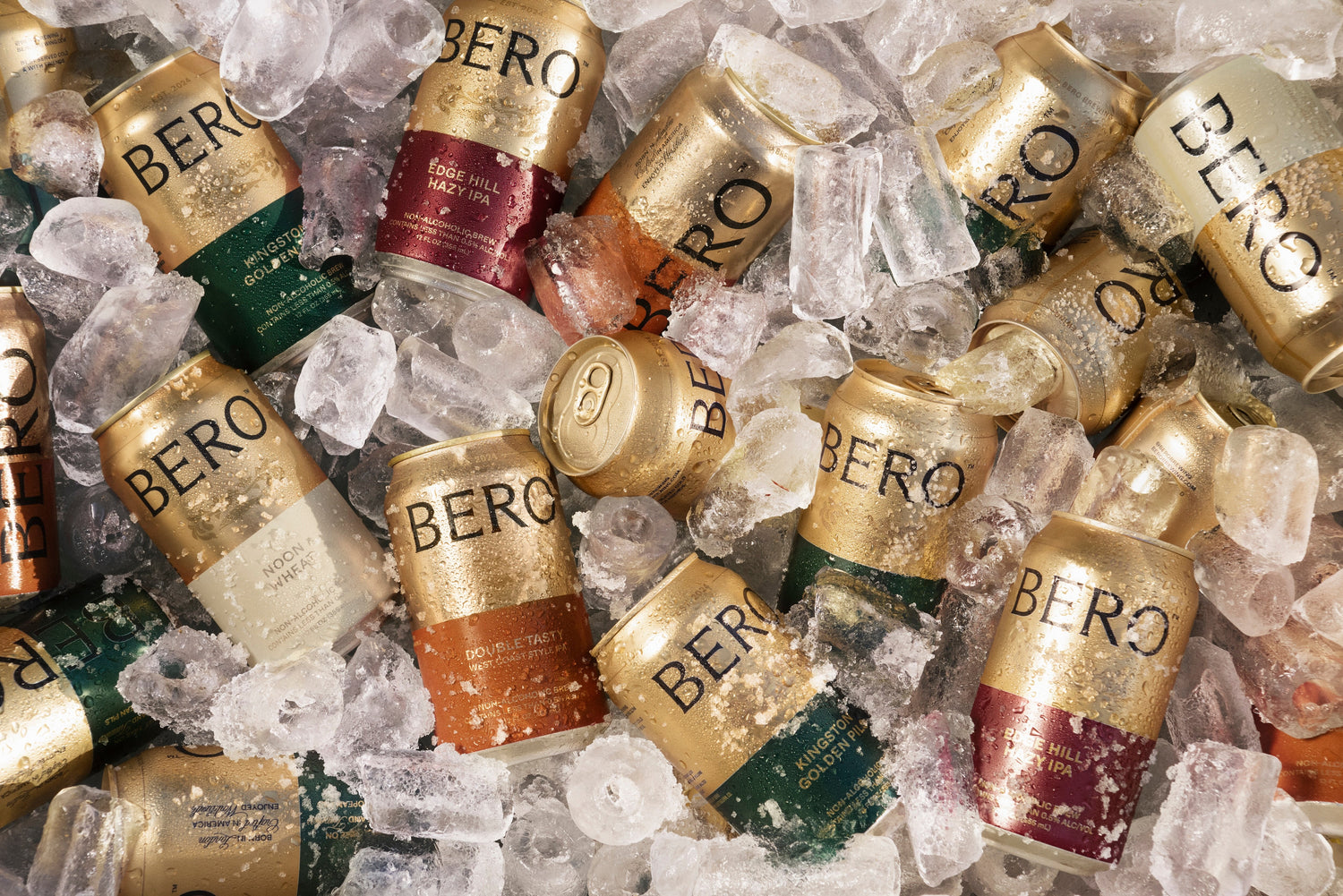 BERO beers on ice