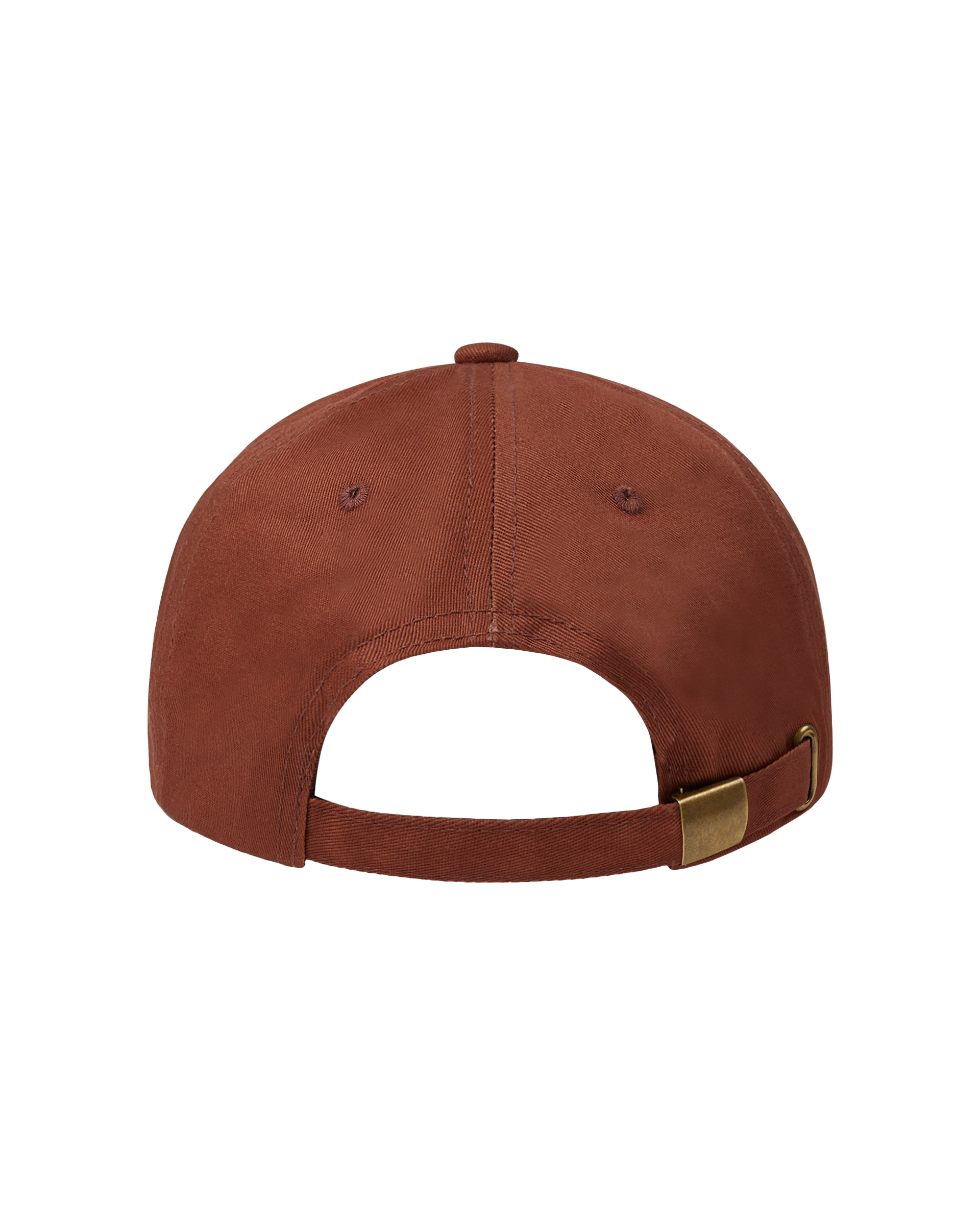 Brown dad cap back