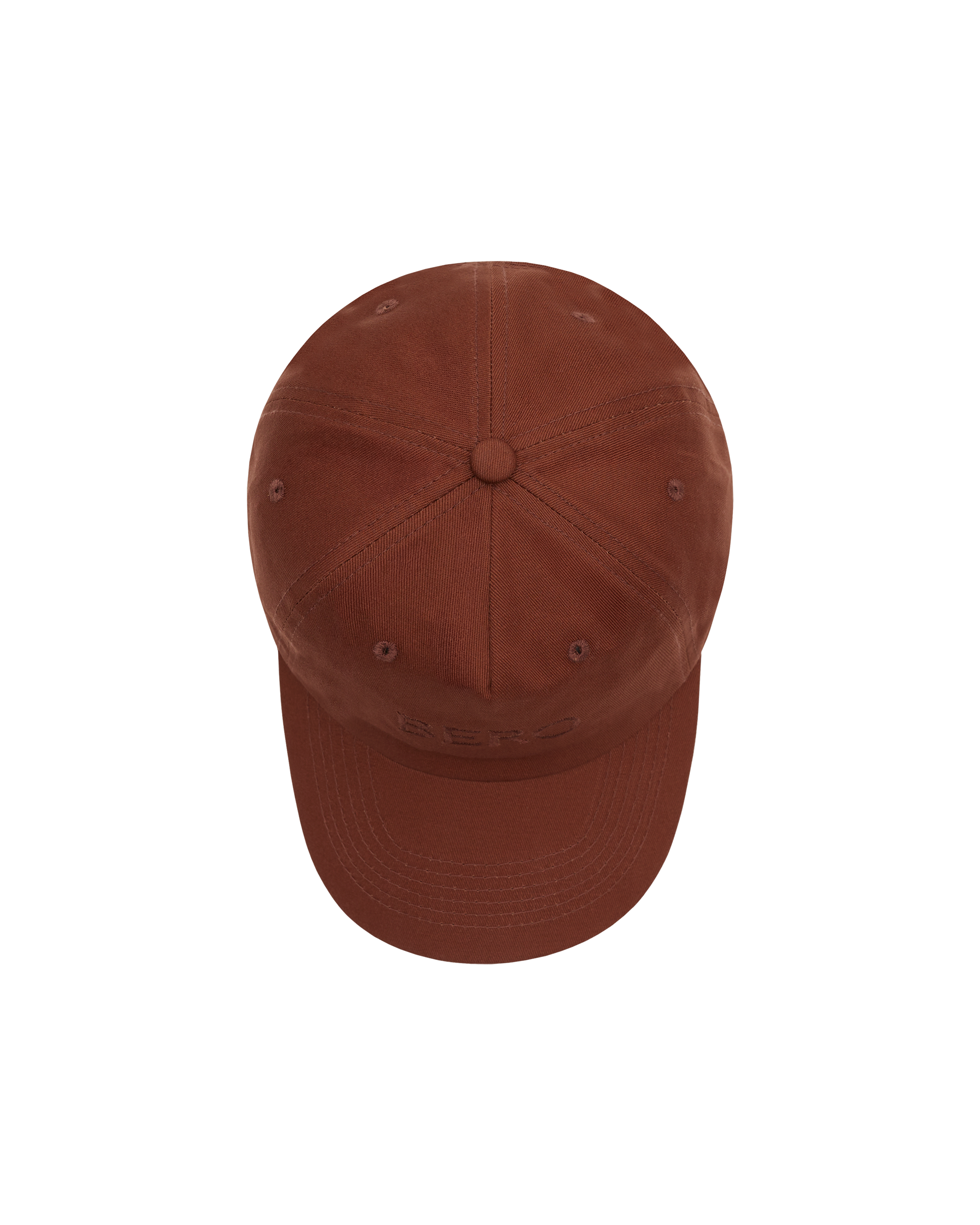 Brown dad cap top