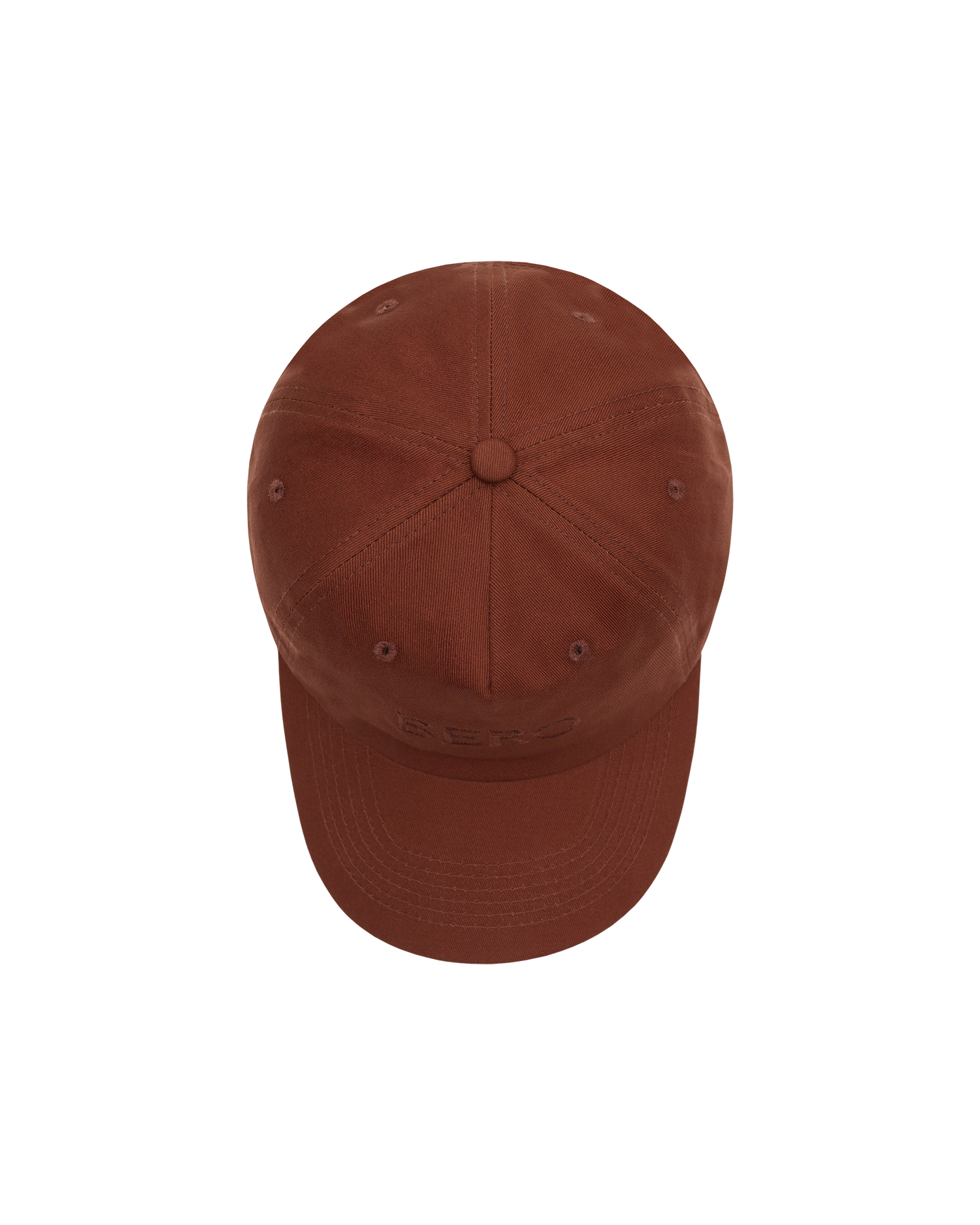 Brown dad cap top