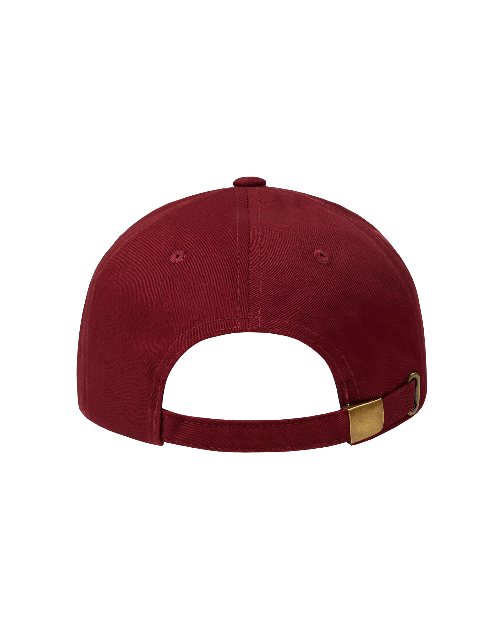 Maroon baseball cap back
