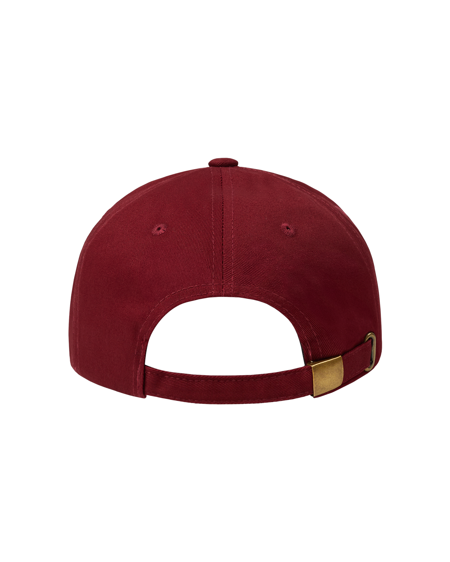 Maroon baseball cap back