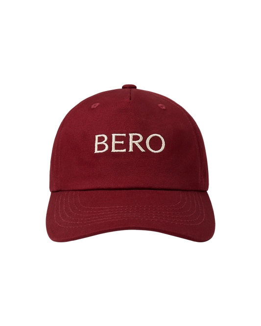 Maroon baseball cap front