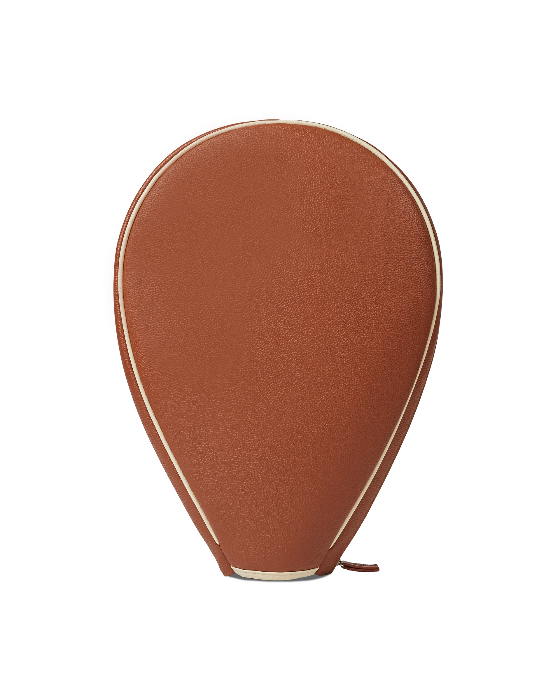 Back of leather BERO tennis racquet cover