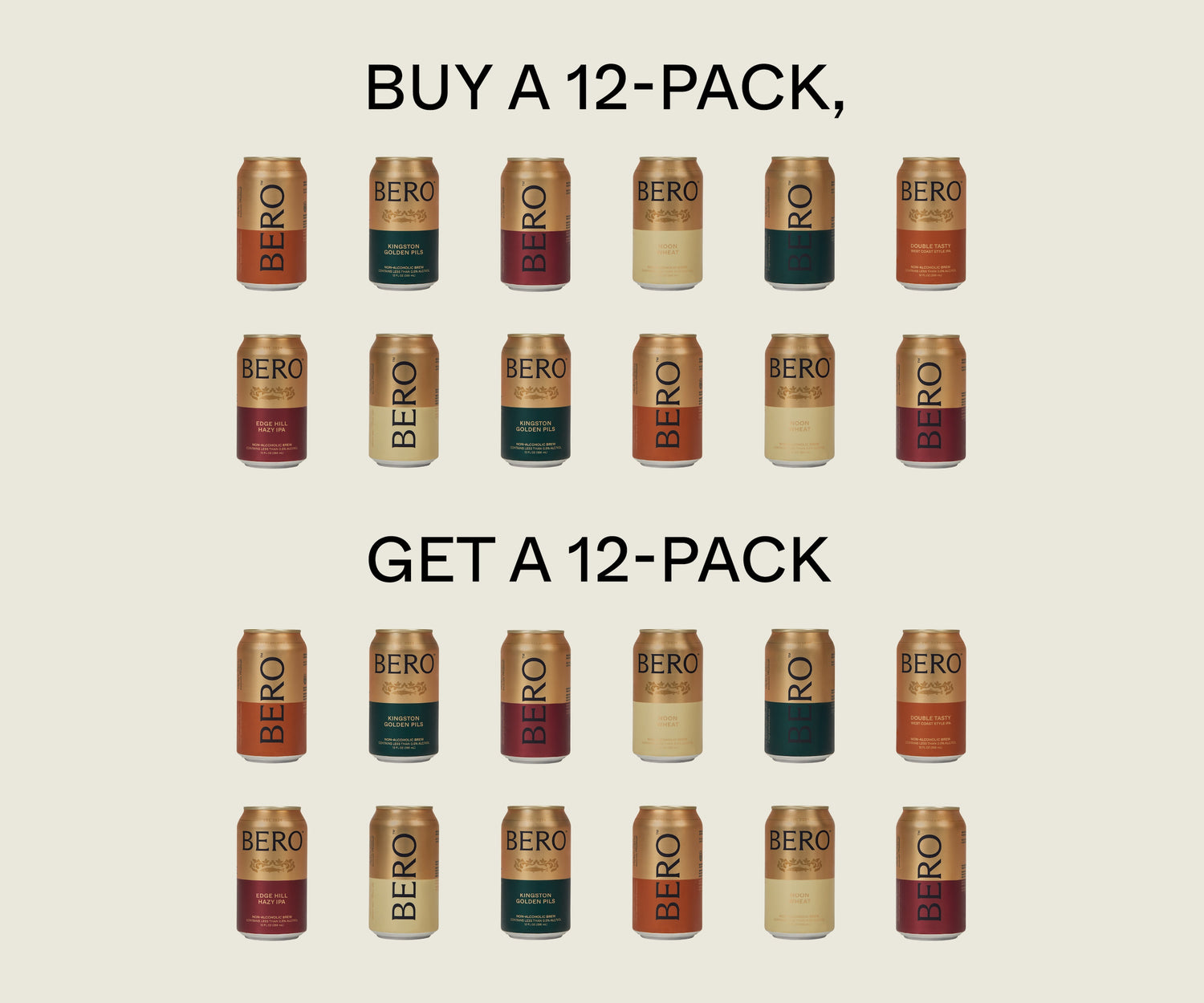 Buy a 12-pack, get a 12-pack