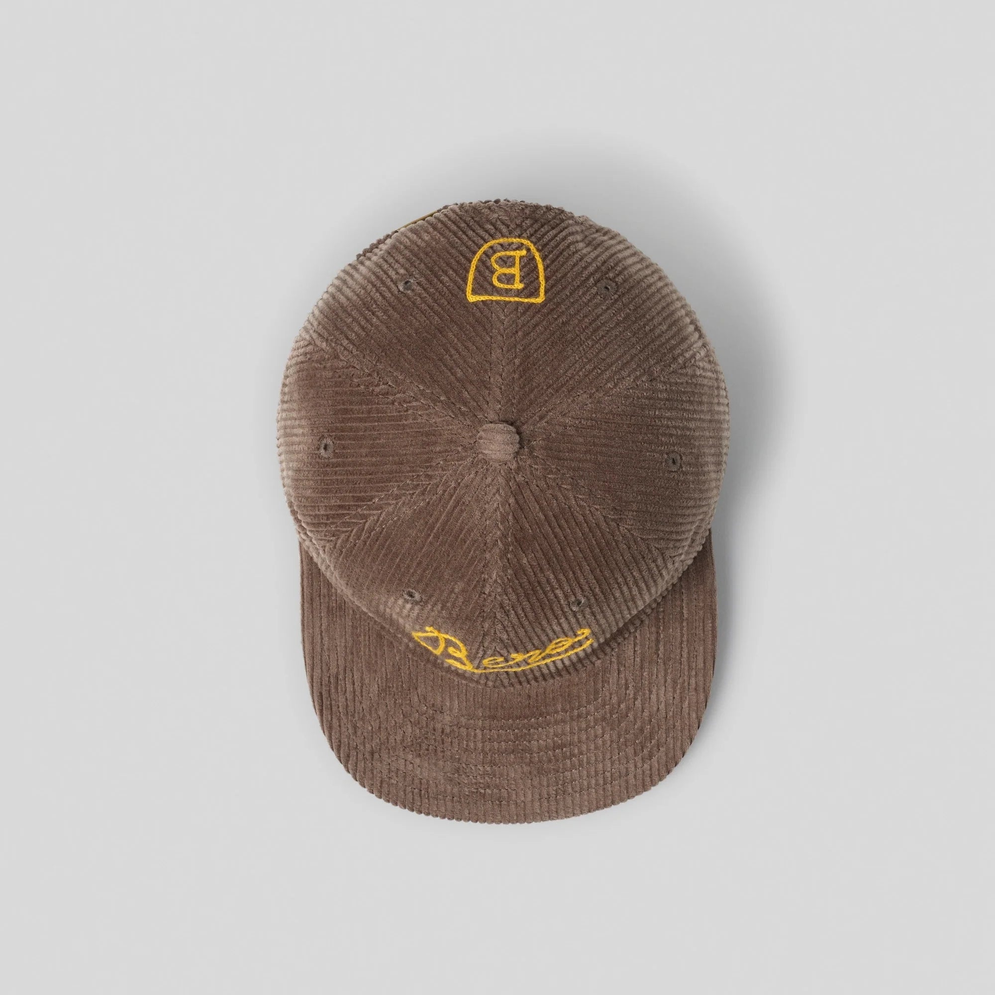 Embroidered Cord Cap