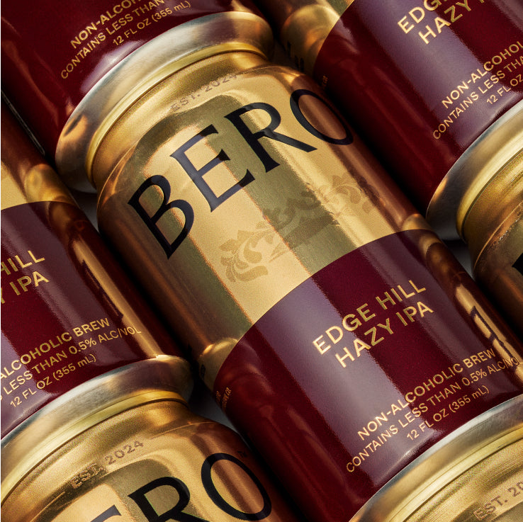 Edge Hill Hazy IPA cans lined up