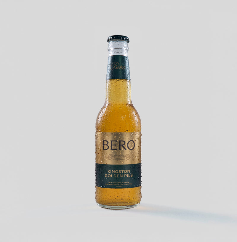 Kingston Golden Pils Glass Bottle